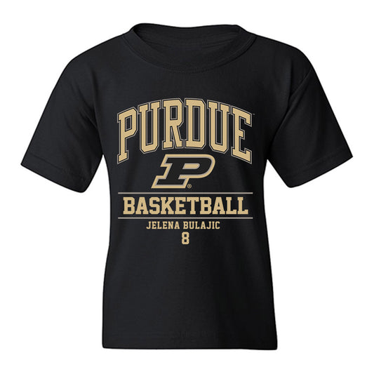 Purdue - NCAA Women's Basketball : Jelena Bulajic - Classic Fashion Shersey Youth T-Shirt-0