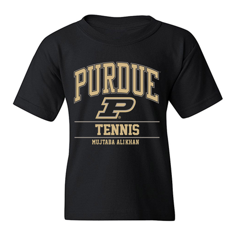 Purdue - NCAA Men's Tennis : Mujtaba Ali-Khan - Classic Fashion Shersey Youth T-Shirt-0