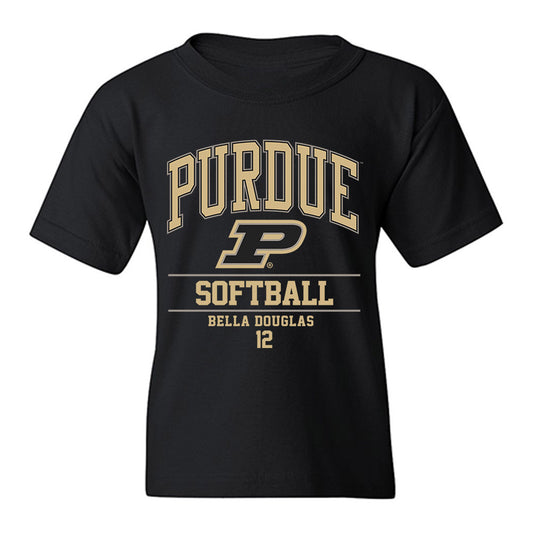 Purdue - NCAA Softball : Bella Douglas - Classic Fashion Shersey Youth T-Shirt-0