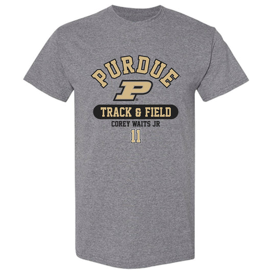Purdue - NCAA Men's Track & Field : Corey Waits Jr - Classic Fashion Shersey T-Shirt-0