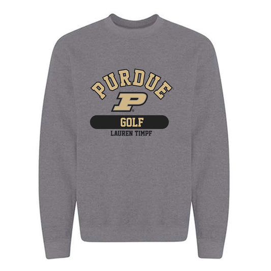 Purdue - NCAA Women's Golf : Lauren Timpf - Classic Fashion Shersey Crewneck Sweatshirt-0