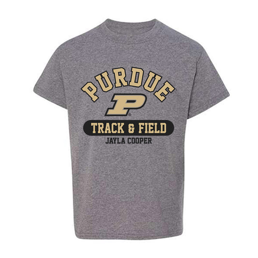 Purdue - NCAA Women's Track & Field : Jayla Cooper - Classic Fashion Shersey Youth T-Shirt-0