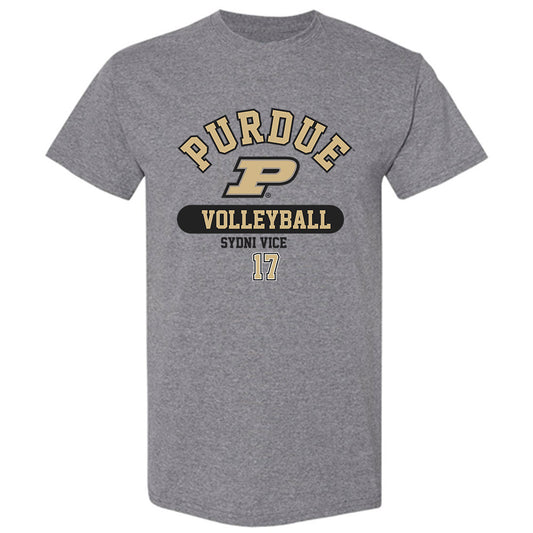 Purdue - NCAA Women's Volleyball : Sydni Vice - Classic Fashion Shersey T-Shirt-0