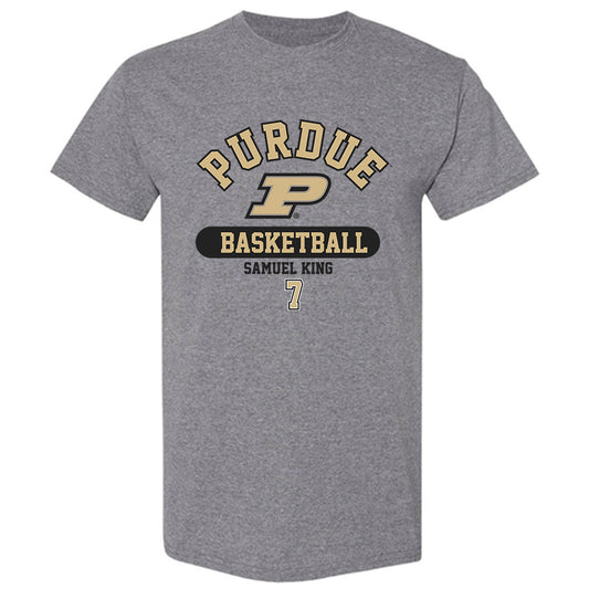 Purdue - NCAA Men's Basketball : Samuel King - Classic Fashion Shersey T-Shirt-0