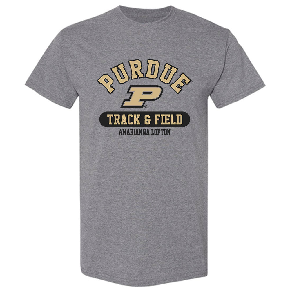 Purdue - NCAA Women's Track & Field : Amarianna Lofton - Classic Fashion Shersey T-Shirt-0