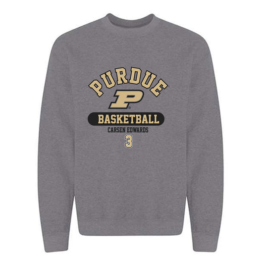 Purdue - NCAA Men's Basketball : Carsen Edwards - Classic Fashion Shersey Crewneck Sweatshirt-0
