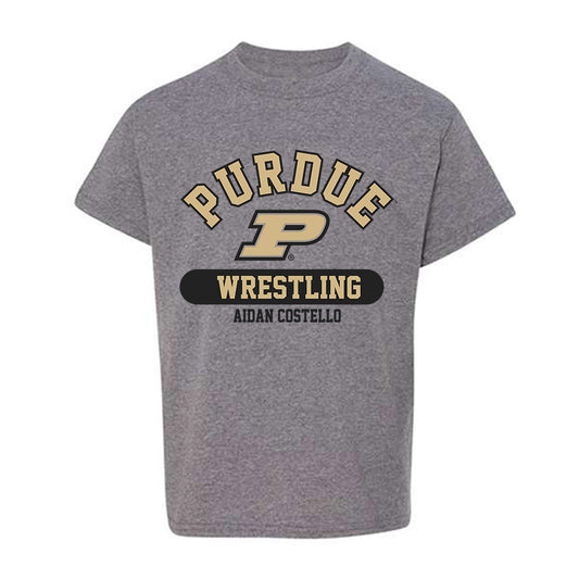 Purdue - NCAA Wrestling : Aidan Costello - Classic Fashion Shersey Youth T-Shirt-0