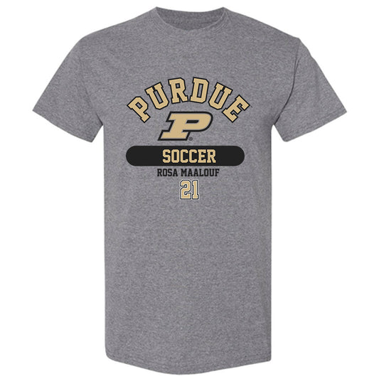 Purdue - NCAA Women's Soccer : Rosa Maalouf - Classic Fashion Shersey T-Shirt-0