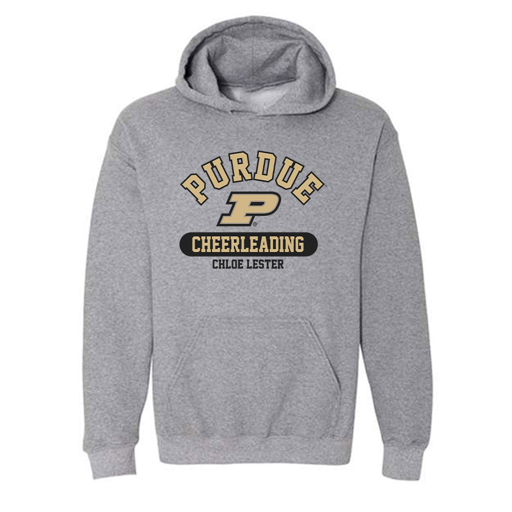 Purdue - NCAA Cheerleading : Chloe Lester - Classic Fashion Shersey Hooded Sweatshirt-0
