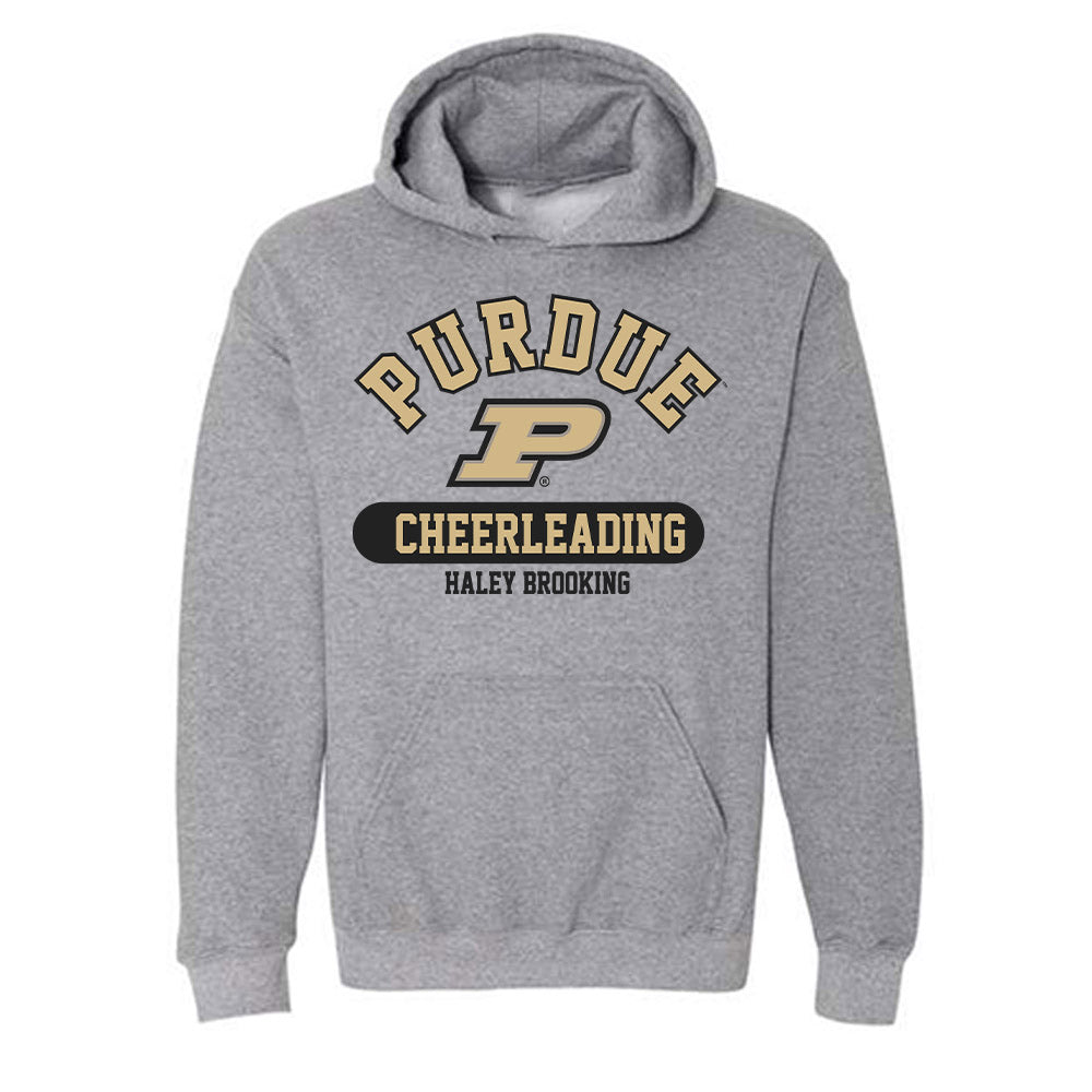 Purdue - NCAA Cheerleading : Haley Brooking - Classic Fashion Shersey Hooded Sweatshirt-1