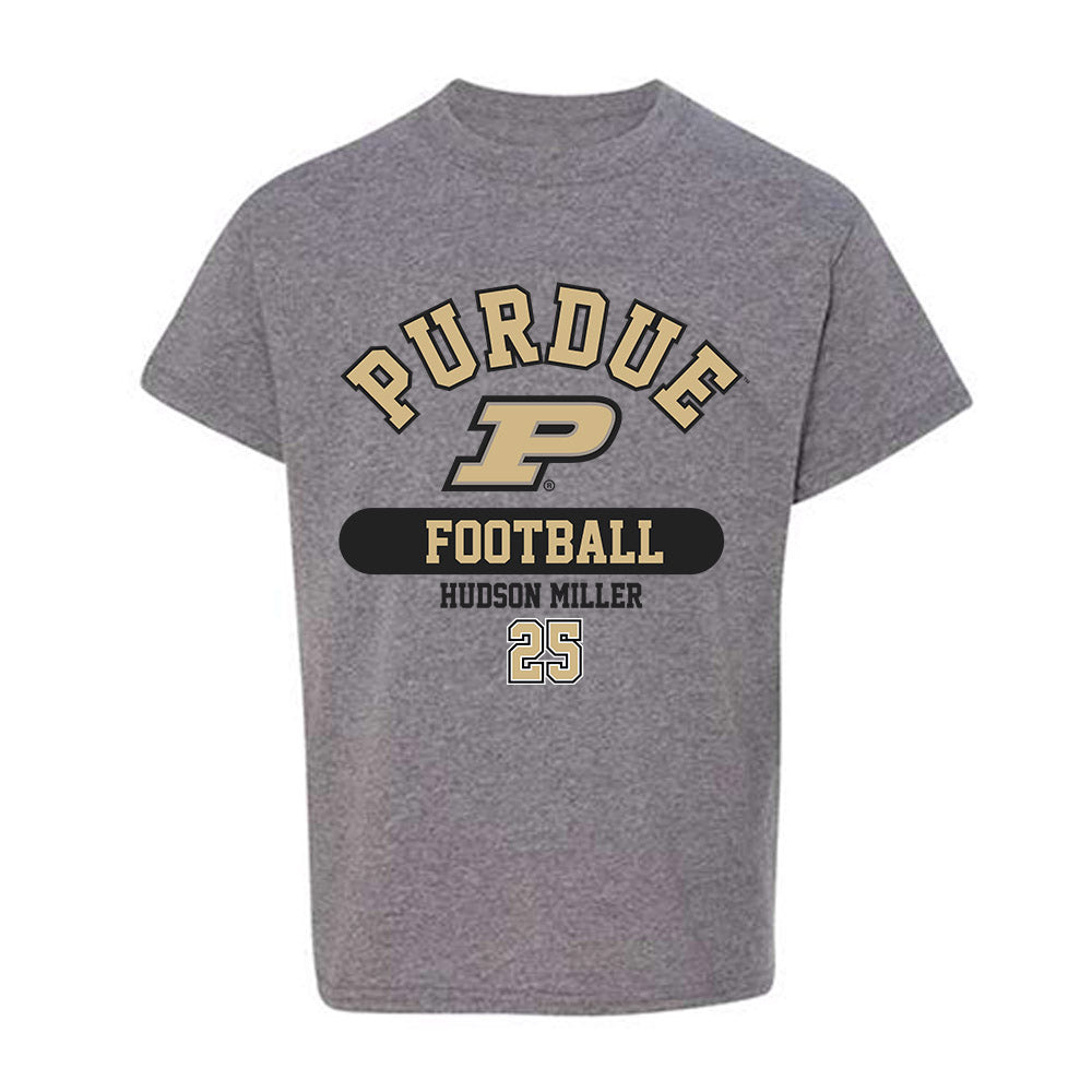 Purdue - NCAA Football : Hudson Miller - Classic Fashion Shersey Youth T-Shirt-0