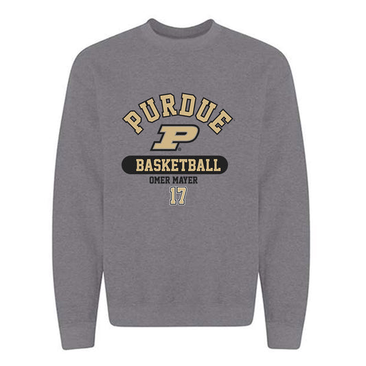 Purdue - NCAA Men's Basketball : Omer Mayer - Classic Fashion Shersey Crewneck Sweatshirt-0