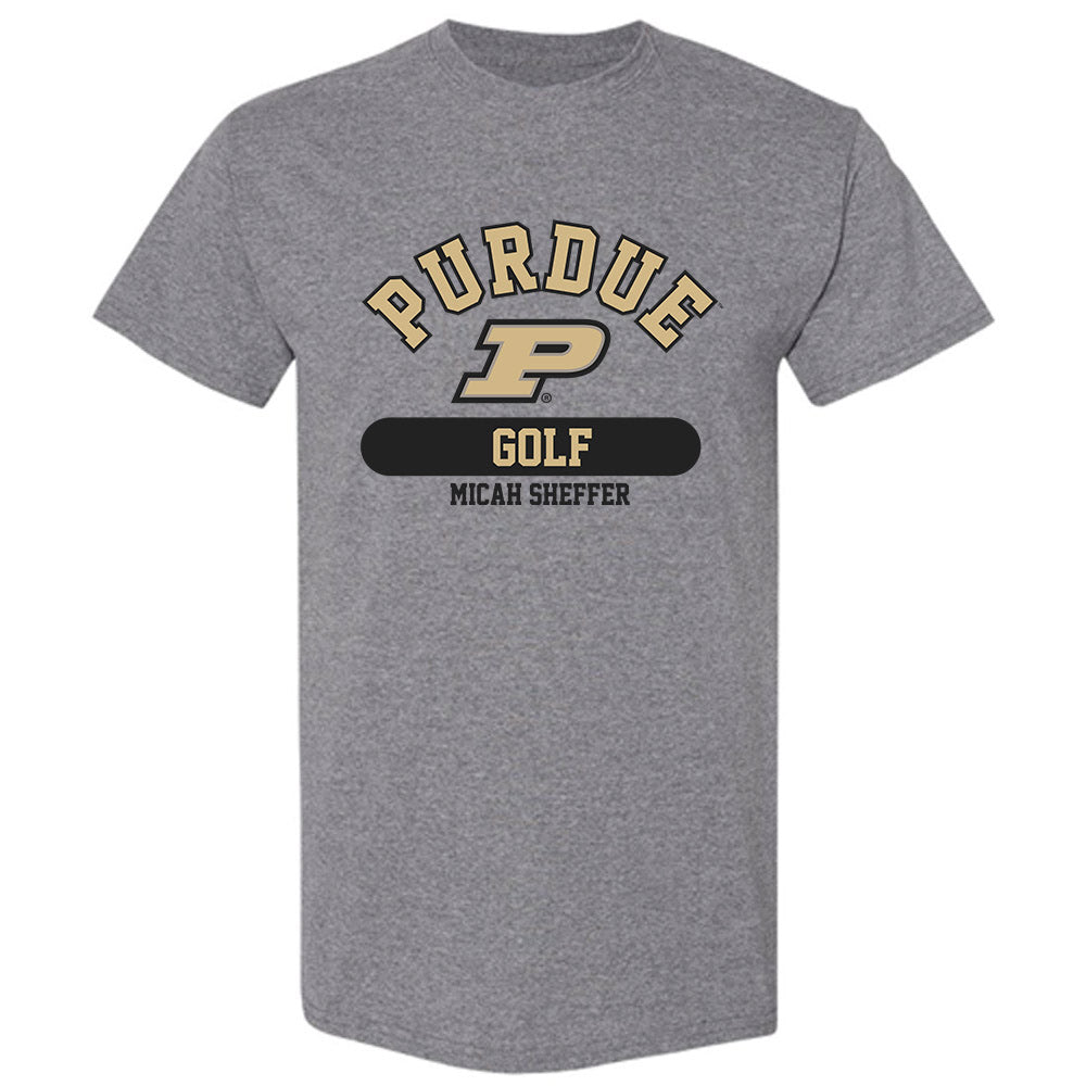 Purdue - NCAA Men's Golf : Micah Sheffer - Classic Fashion Shersey T-Shirt-0