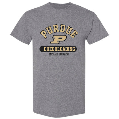 Purdue - NCAA Cheerleading : Michael Glowacki - Classic Fashion Shersey T-Shirt-0