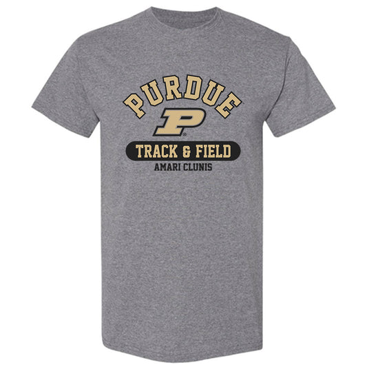 Purdue - NCAA Men's Track & Field : Amari Clunis - Classic Fashion Shersey T-Shirt-0