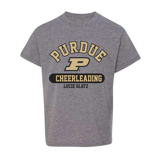 Purdue - NCAA Cheerleading : Lucie Glatz - Classic Fashion Shersey Youth T-Shirt-0