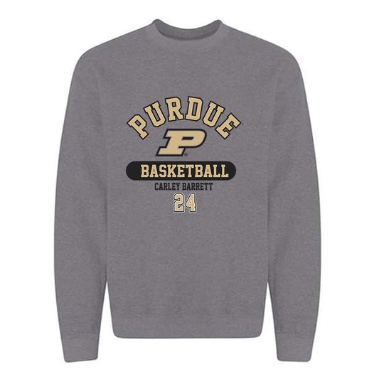 Purdue - NCAA Women's Basketball : Carley Barrett - Classic Fashion Shersey Crewneck Sweatshirt-0