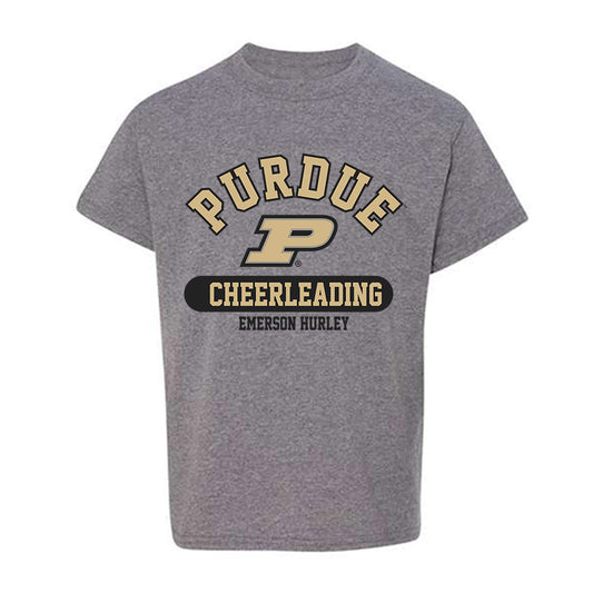 Purdue - NCAA Cheerleading : Emerson Hurley - Classic Fashion Shersey Youth T-Shirt-0