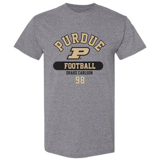 Purdue - NCAA Football : Drake Carlson - Classic Fashion Shersey T-Shirt-0