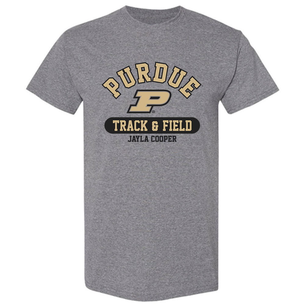 Purdue - NCAA Women's Track & Field : Jayla Cooper - Classic Fashion Shersey T-Shirt-0