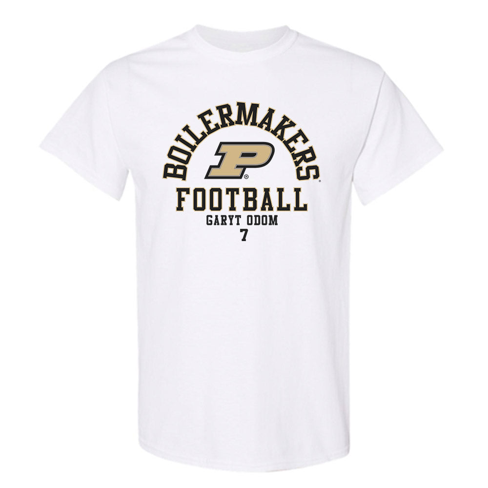 Purdue - NCAA Football : Garyt Odom - Classic Fashion Shersey T-Shirt-0