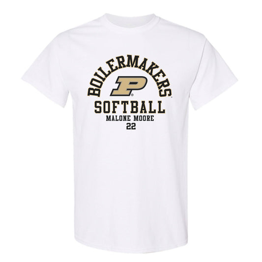 Purdue - NCAA Softball : Malone Moore - Classic Fashion Shersey T-Shirt-0