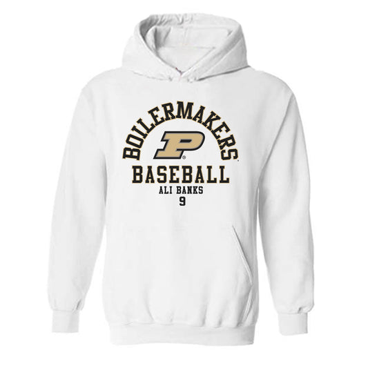 Purdue - NCAA Baseball : Ali Banks - Classic Fashion Shersey Hooded Sweatshirt-0