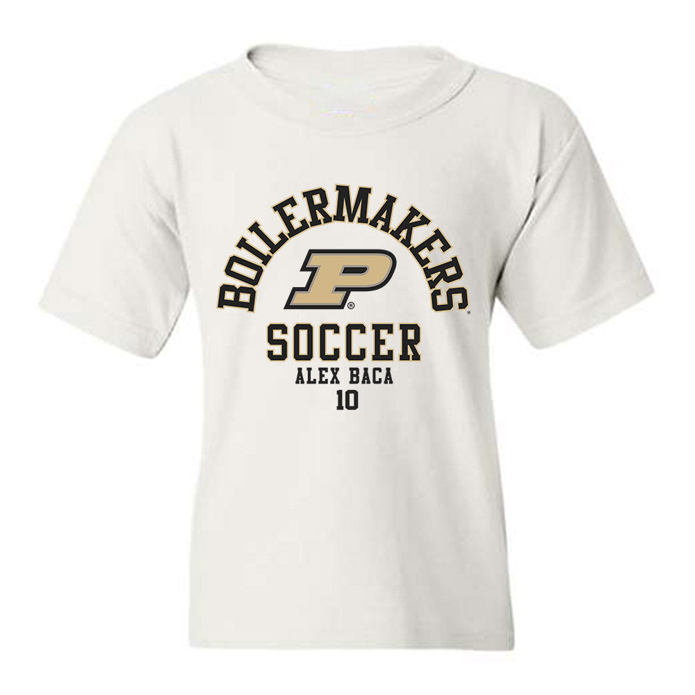 Purdue - NCAA Men's Soccer : Alex Baca - Classic Fashion Shersey Youth T-Shirt-0