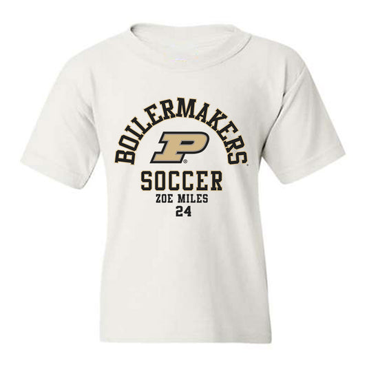 Purdue - NCAA Women's Soccer : Zoe Miles - Classic Fashion Shersey Youth T-Shirt-0