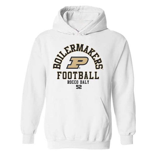 Purdue - NCAA Football : Rocco Daly - Classic Fashion Shersey Hooded Sweatshirt-0