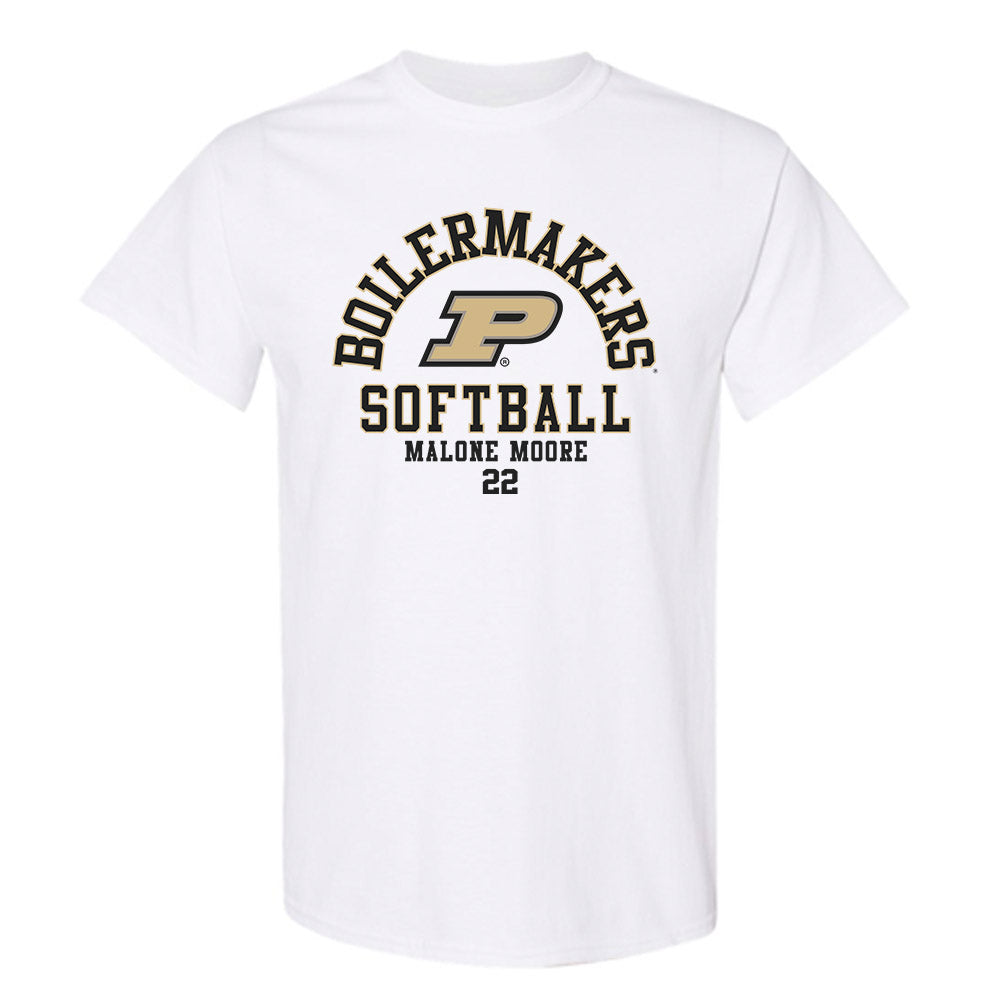 Purdue - NCAA Softball : Malone Moore - Classic Fashion Shersey T-Shirt-0