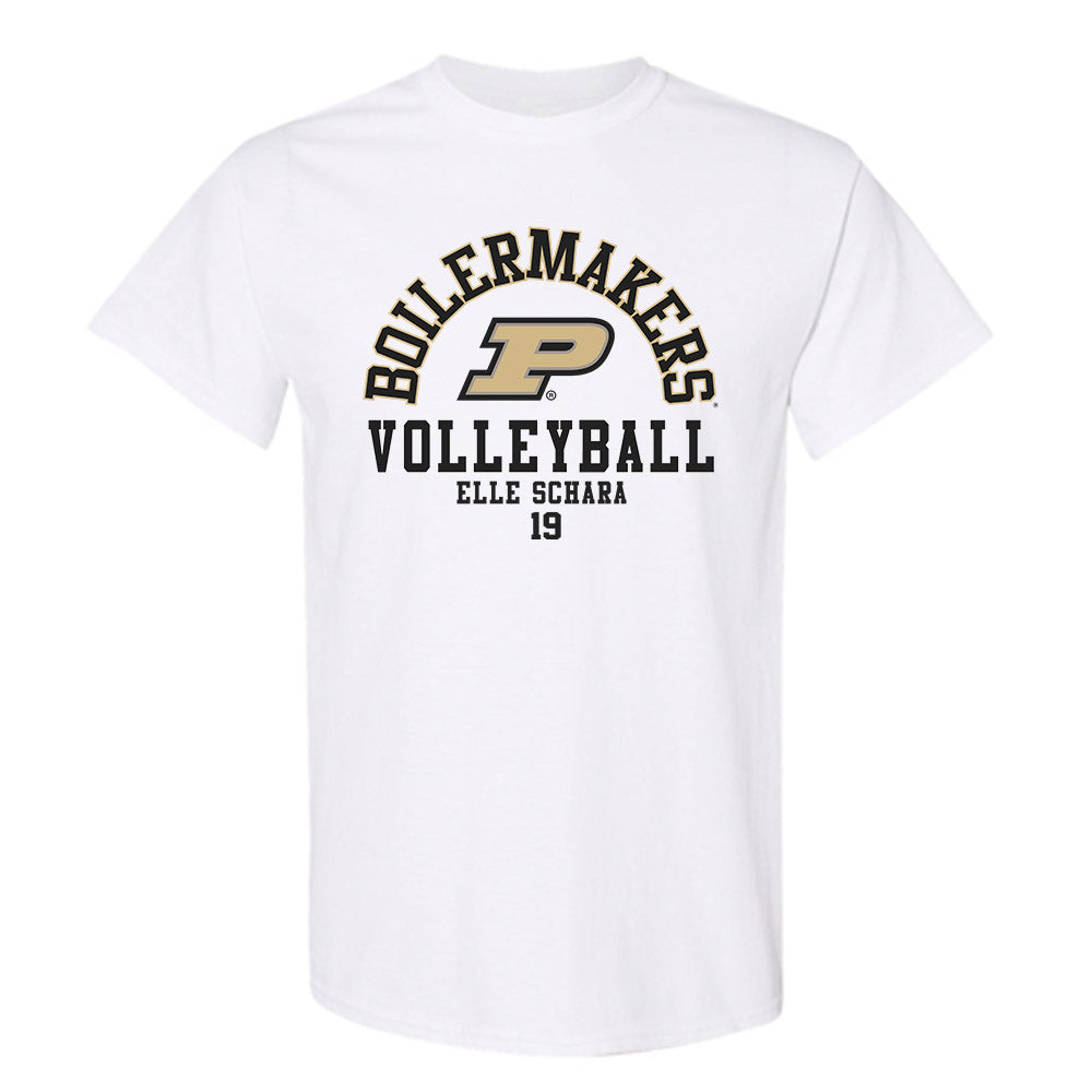 Purdue - NCAA Women's Volleyball : Elle Schara - Classic Fashion Shersey T-Shirt-0