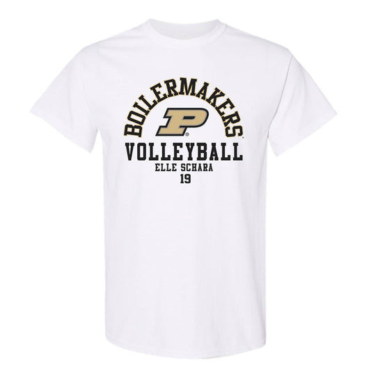 Purdue - NCAA Women's Volleyball : Elle Schara - Classic Fashion Shersey T-Shirt-0