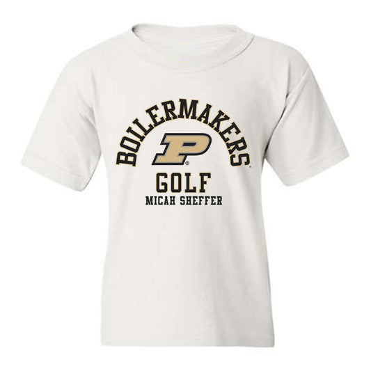 Purdue - NCAA Men's Golf : Micah Sheffer - Classic Fashion Shersey Youth T-Shirt-0