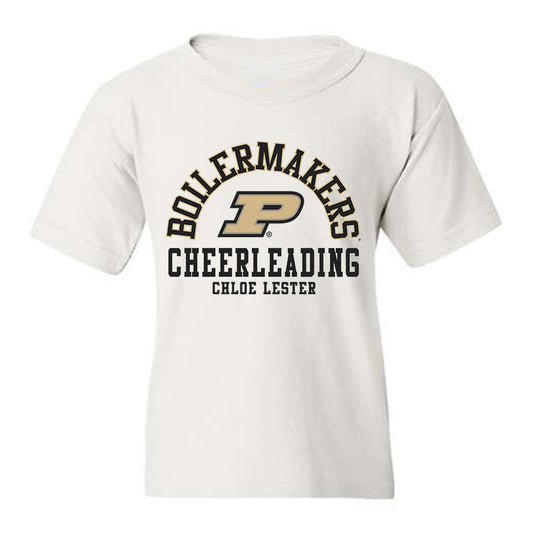 Purdue - NCAA Cheerleading : Chloe Lester - Classic Fashion Shersey Youth T-Shirt-0