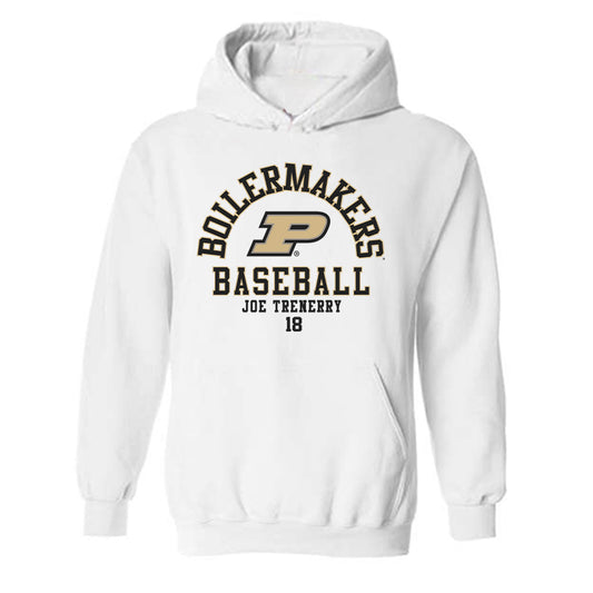 Purdue - NCAA Baseball : Joe Trenerry - Classic Fashion Shersey Hooded Sweatshirt-0