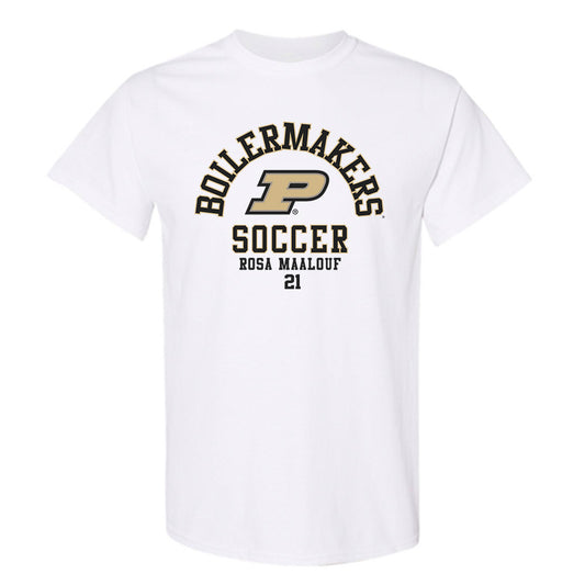 Purdue - NCAA Women's Soccer : Rosa Maalouf - Classic Fashion Shersey T-Shirt-0