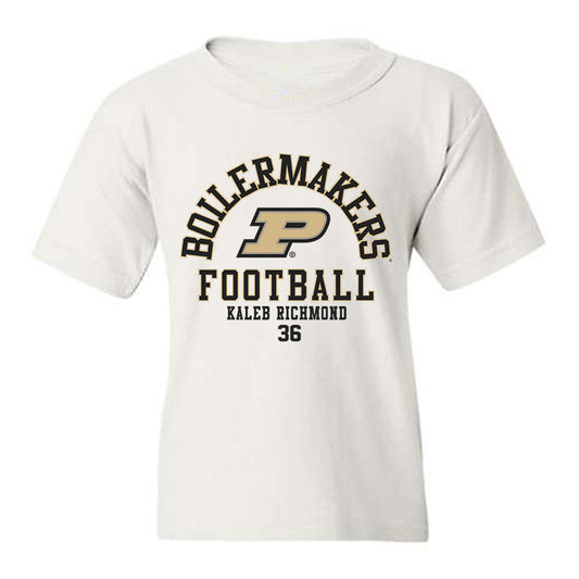 Purdue - NCAA Football : Kaleb Richmond - Classic Fashion Shersey Youth T-Shirt-0