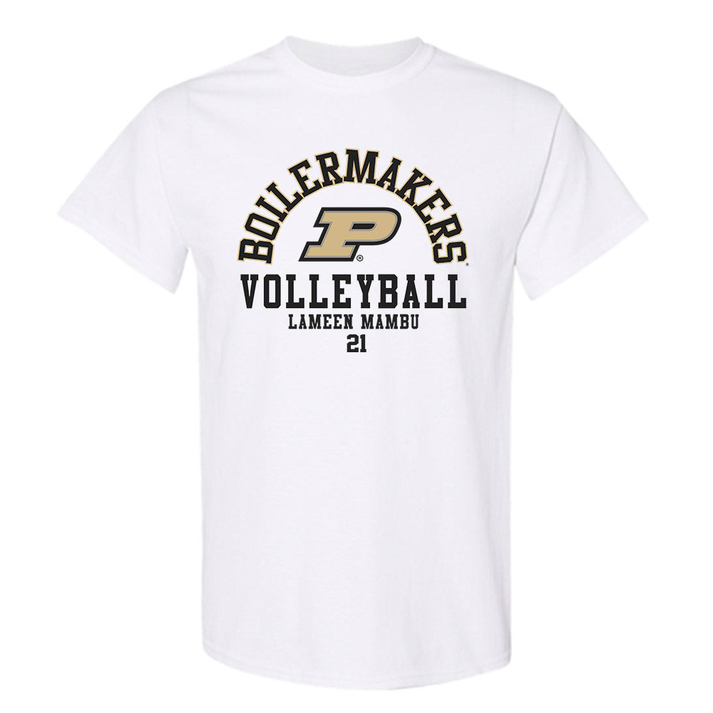 Purdue - NCAA Women's Volleyball : Lameen Mambu - Classic Fashion Shersey T-Shirt-0