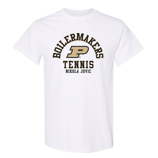 Purdue - NCAA Men's Tennis : Nikola Jovic - Classic Fashion Shersey T-Shirt-0
