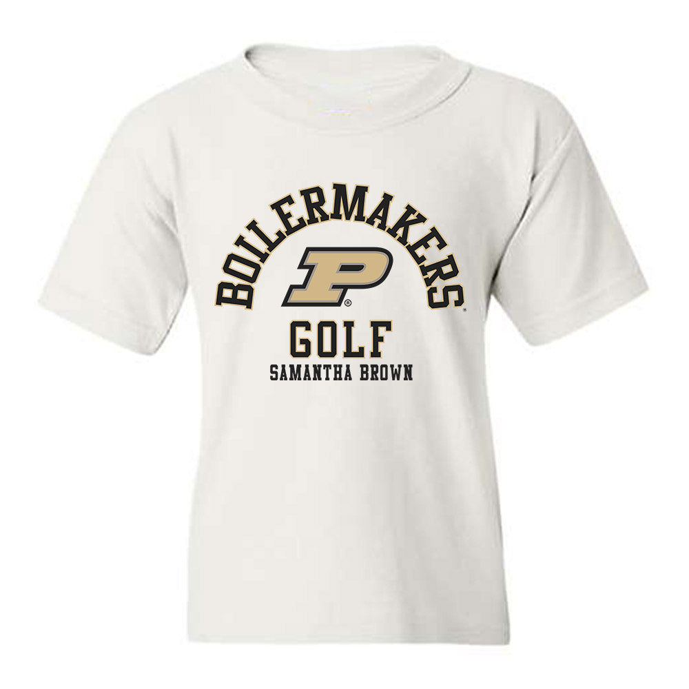 Purdue - NCAA Women's Golf : Samantha Brown - Classic Fashion Shersey Youth T-Shirt-0