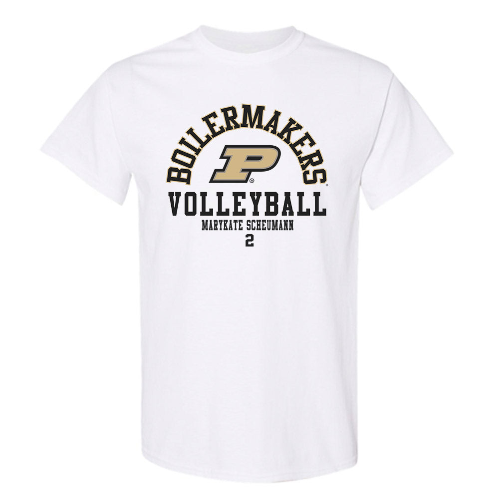 Purdue - NCAA Women's Volleyball : MaryKate Scheumann - Classic Fashion Shersey T-Shirt-0