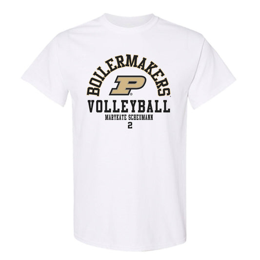 Purdue - NCAA Women's Volleyball : MaryKate Scheumann - Classic Fashion Shersey T-Shirt-0