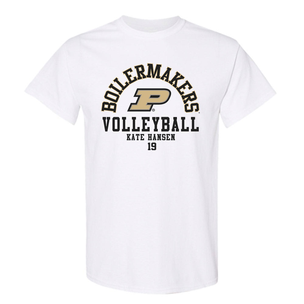 Purdue - NCAA Women's Volleyball : Kate Hansen - Classic Fashion Shersey T-Shirt-0
