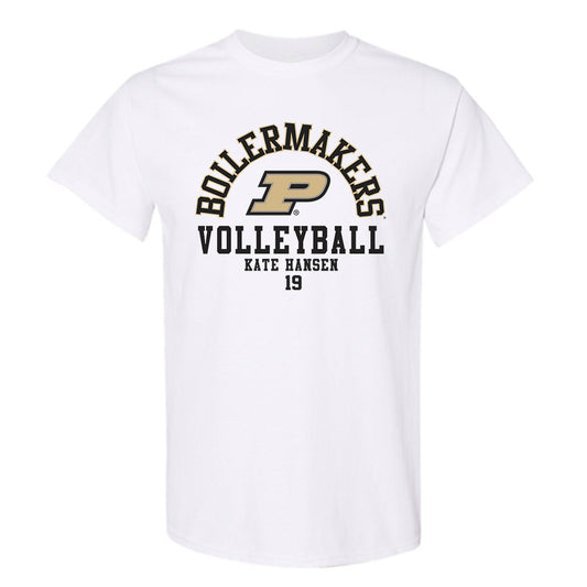 Purdue - NCAA Women's Volleyball : Kate Hansen - Classic Fashion Shersey T-Shirt-0