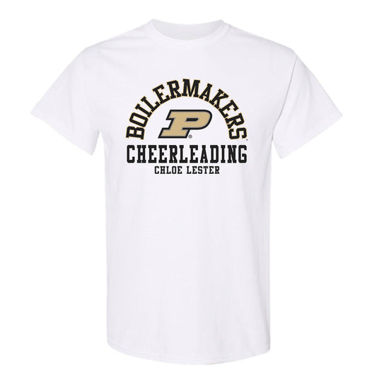 Purdue - NCAA Cheerleading : Chloe Lester - Classic Fashion Shersey T-Shirt-0