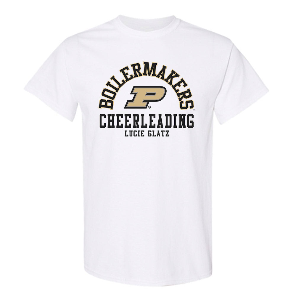 Purdue - NCAA Cheerleading : Lucie Glatz - Classic Fashion Shersey T-Shirt-0