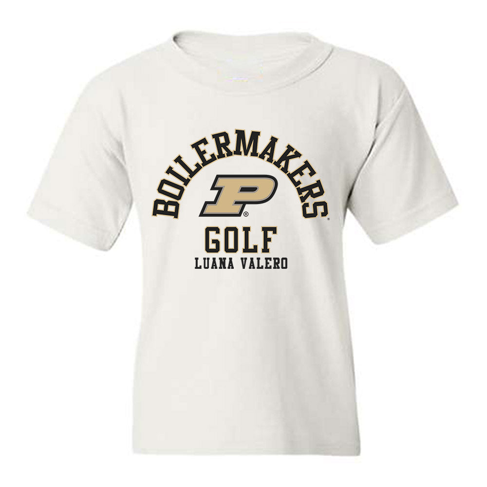 Purdue - NCAA Women's Golf : Luana Valero - Classic Fashion Shersey Youth T-Shirt-0