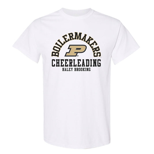 Purdue - NCAA Cheerleading : Haley Brooking - Classic Fashion Shersey T-Shirt-0