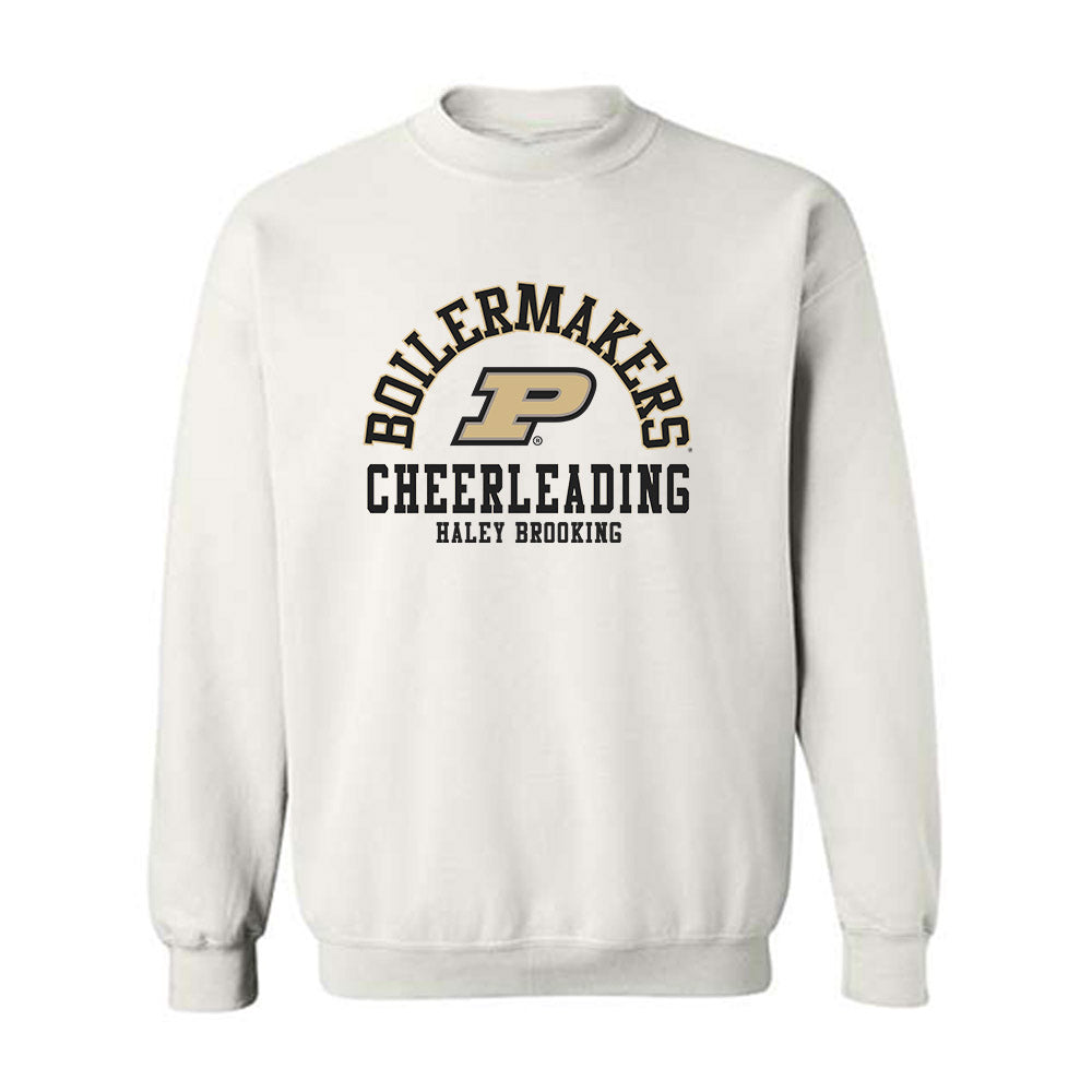 Purdue - NCAA Cheerleading : Haley Brooking - Classic Fashion Shersey Crewneck Sweatshirt-0